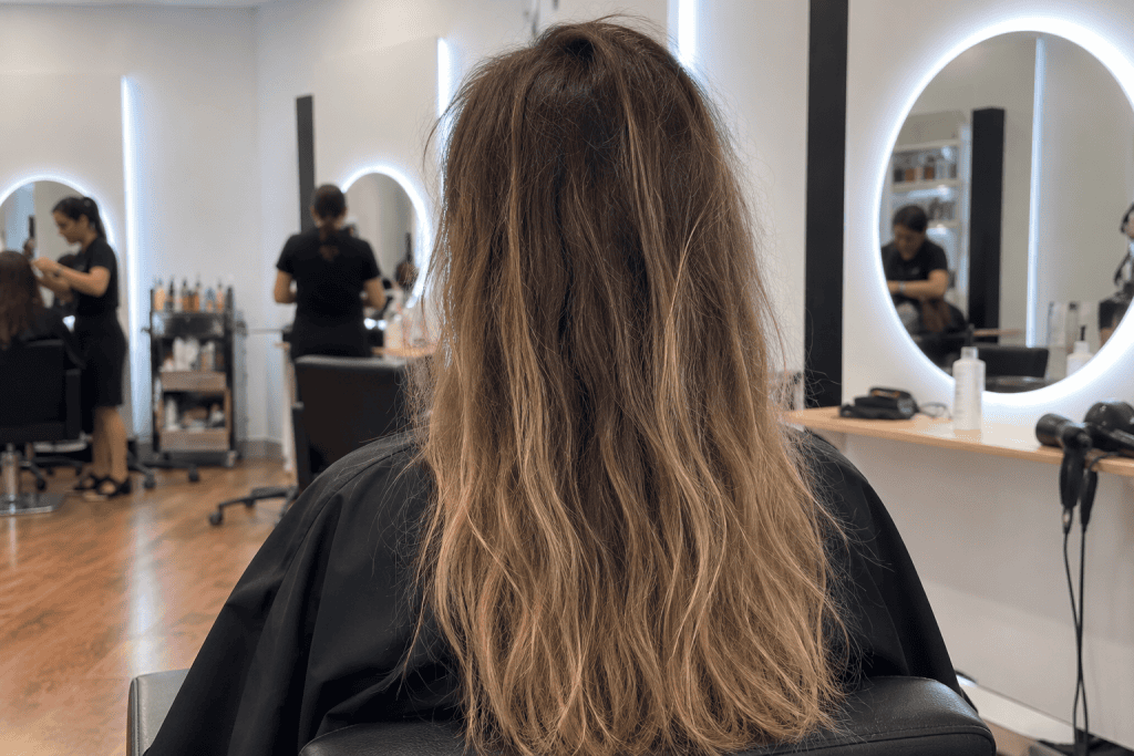 Cabello seco y dañado después del verano en Arturo Molina Estilistas Murcia